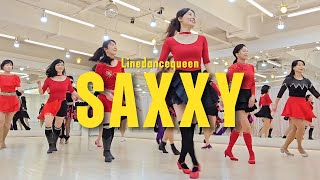 Saxxy (CBA4LDF) Line Dance l Intermediate l 섹시 라인댄스 l Linedancequeen l Junghye Yoon