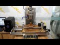 ChinaCNCzone CNC 6040 5 a Axis Testing On Wood Before Shipping