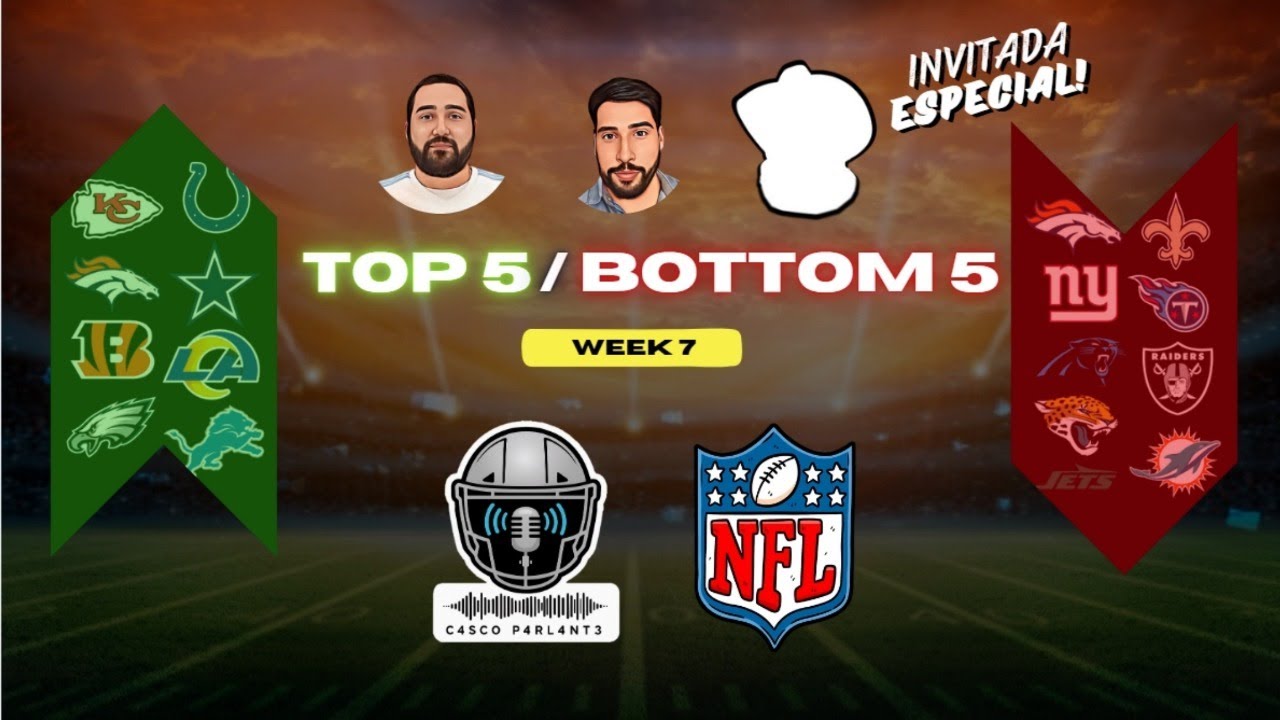 TOP 5 / BOTTOM 5 NFL Week 7 [T07E16] - YouTube