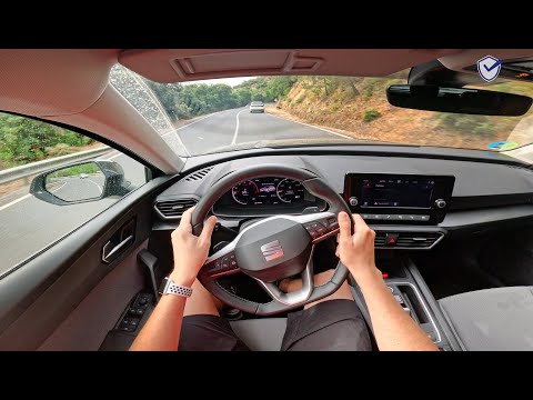 Youtube 2024  Seat Leon DSG Sporstourer [1.5 eTSI 150cv] | POV NATURAL Test Drive - AutoV - 2.900kms - video Seat