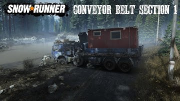 Conveyor Belt Section 1 Contract Getting Gold Horse Mining Back Up And Running Phase 2 Snowrunner