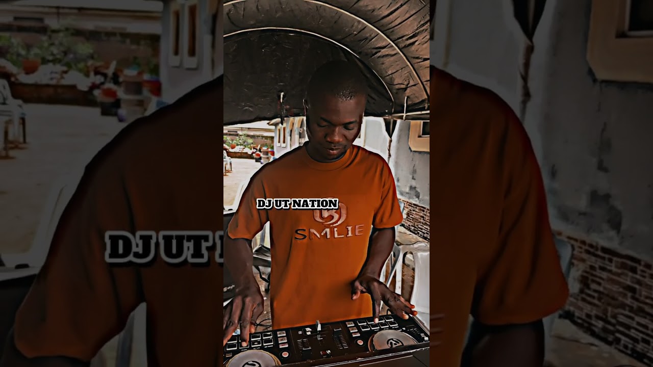 Dj UT NATION at wizkid wedding