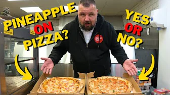 The GREAT Debate: Pineapple On Pizza | Liam Marley Eats | Takeaway