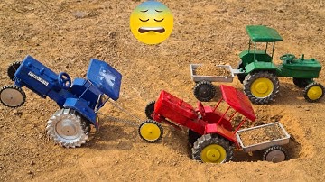 diy tractor stuk in mud mini science project || Part- 25 ||‎@Ghost Villa 