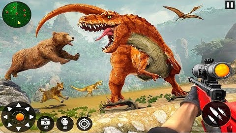Deadliest Dinosaur Hunting Simulator Android Gameplay #2 Dishoomgameplay