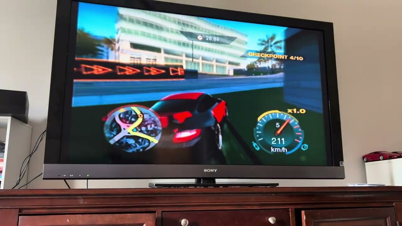 Need For Speed Undercover PS2 Tollbooth Mega 