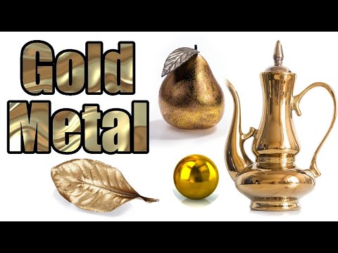 Warm gold Metal Art Study Learn to paint Acrylic Techniques and Tips | The Art Sherpa