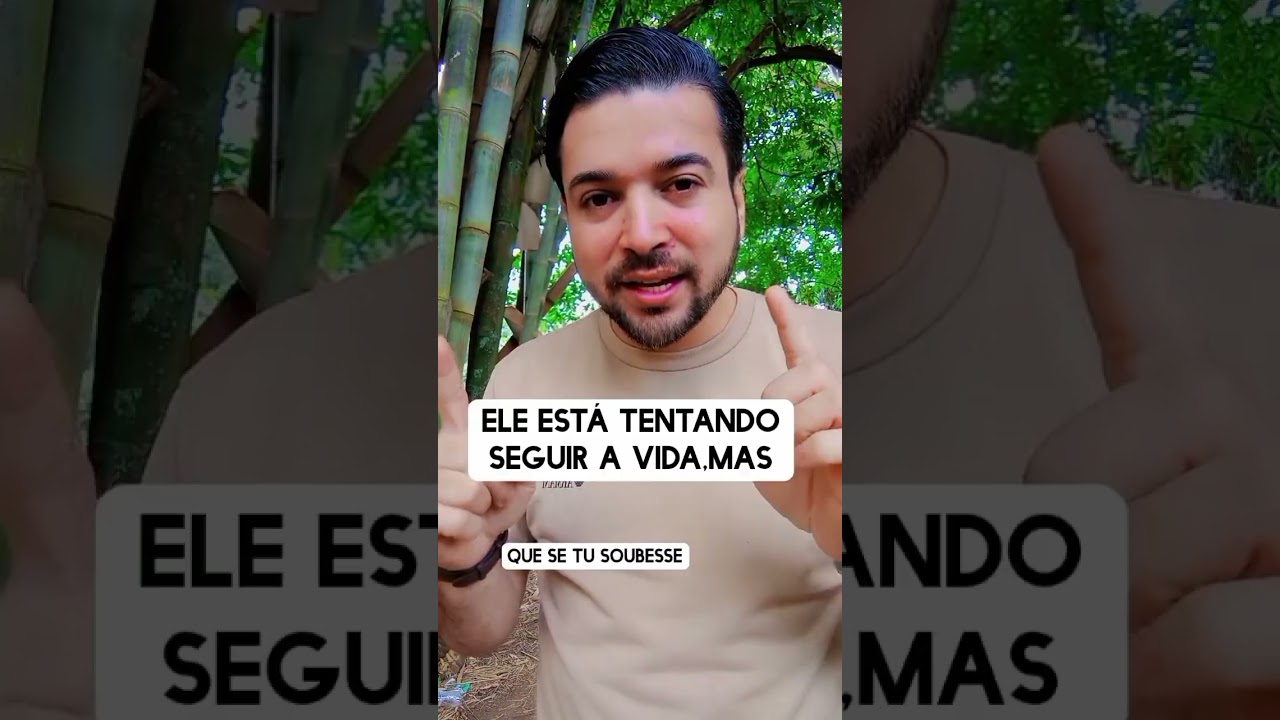 O homem entrou em pânico 