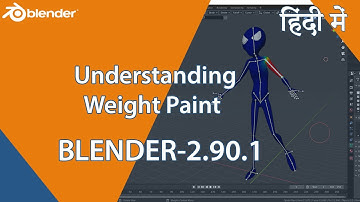 Blender | Understanding  Weight Paint | Hindi, Easy