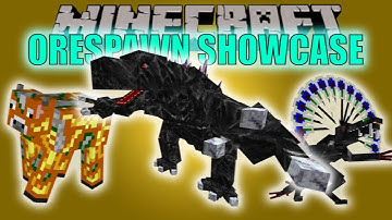 Minecraft: ORESPAWN MOD 1.7.10 (NEW WEAPONS, ARMOR, BOSSES AND MORE!) Mod Showcase