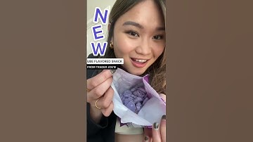 Filipinos love this ube pretzel from Trader Joe’s! #filipino #pinayinamerika #filipinofood #ube