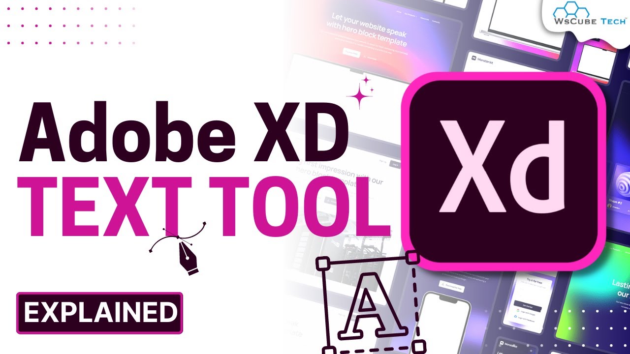 How to Use Text Tool in Adobe XD? | Adobe XD Design Tutorial (UI/UX Design Course)