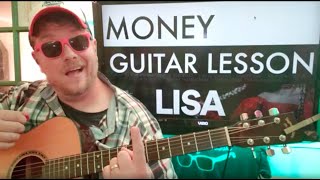 How To Play Money - LISA Guitar tutorial (Beginner lesson!)