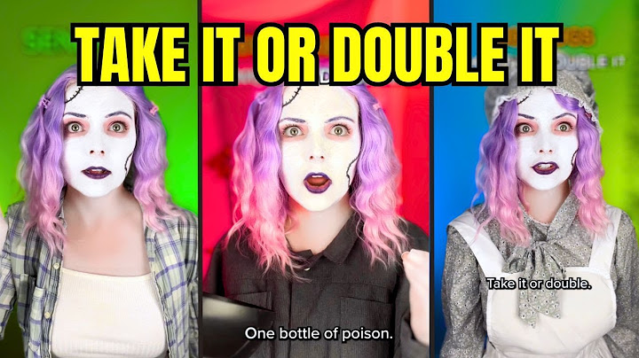 Take it or Double it and give it to the next Monster (ALL PARTS)