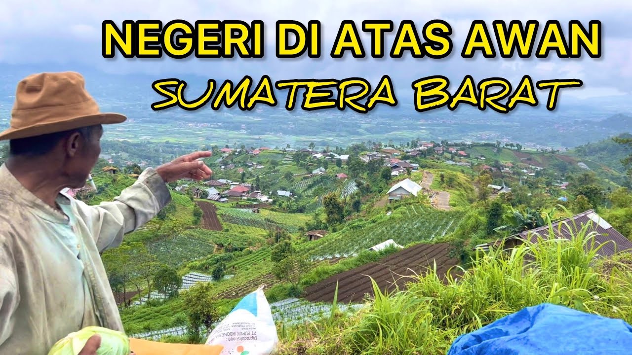 PESONA ALAM SUMATERA BARAT LUAR BIASA❗️SIKADUNDUANG NAGARI SINGGALANG DI JULUKI NEGERI DI ATAS AWAN