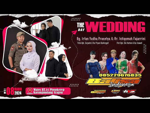 Live Stream Wedding Yudha u0026 Istiqomah | Campursari BALISA MUSIC | ARS AUDIO | HVS SRAGEN class=