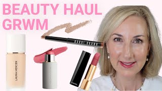BEAUTY HAUL | GRWM using New! Laura Mercier Real Flawless Weightless Perfecting Foundation + more