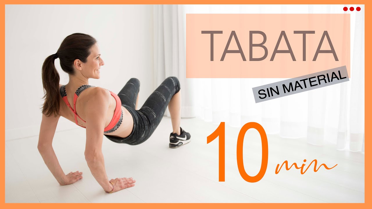 Rutina De TABATA Para Realizar EN CASA 10 Min Sin Material