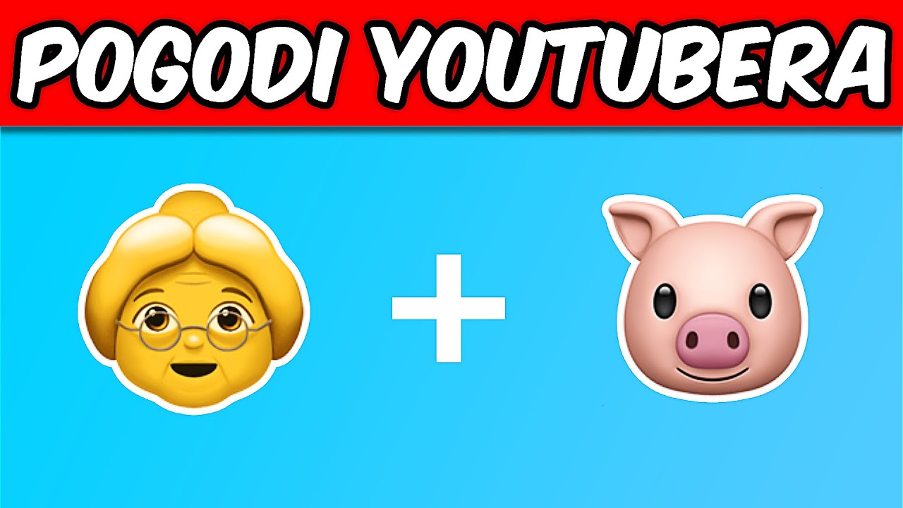 POGODI YOUTUBERA PO EMOJI-U  *CHALLENGE*