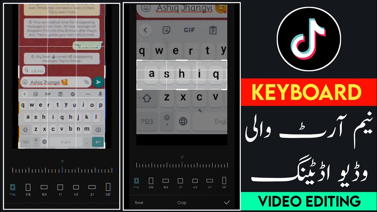 Keyboard Name Art TikTok Trending Video Editing | Name Art Video Editing In Alight Motion