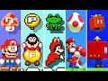 Super Mario Maker 1 & 2 - All Mario Power-Ups