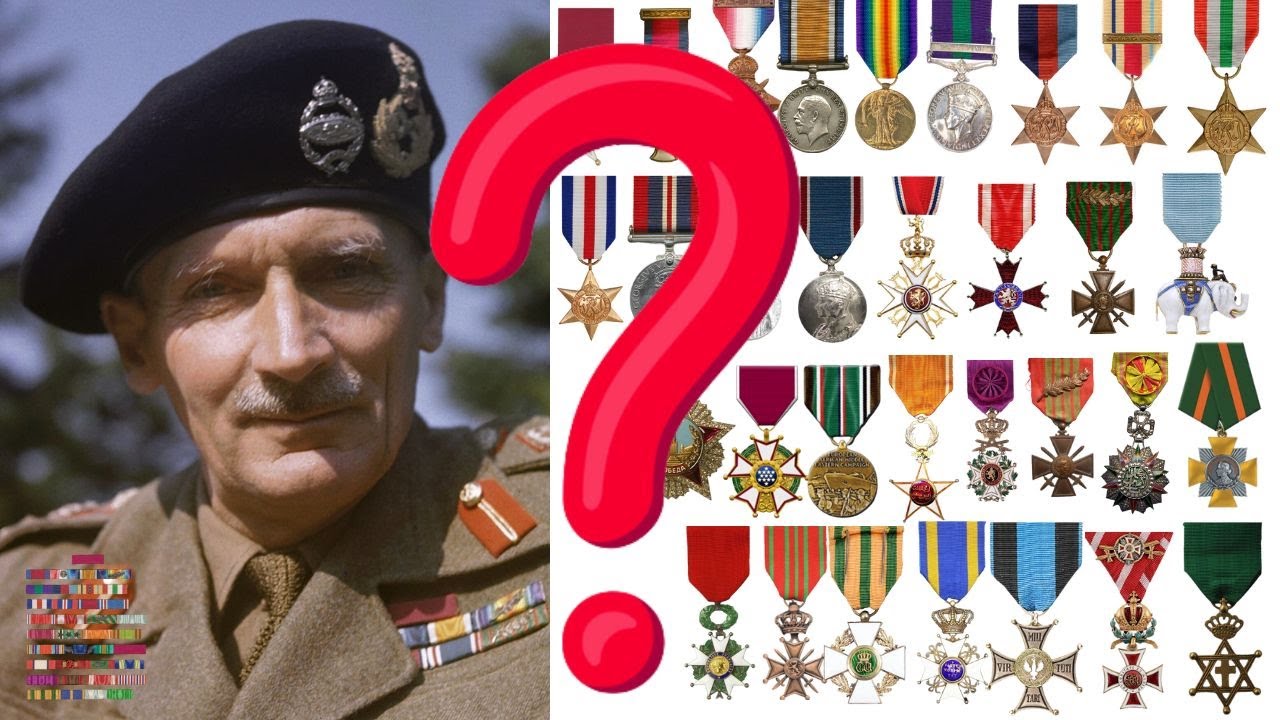 What Were Field Marshal Montgomery's Medals?