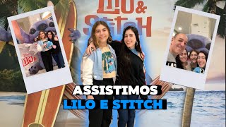 ASSISTI O FILME LILO E STITCH COM A MINHA FAMÍLIA