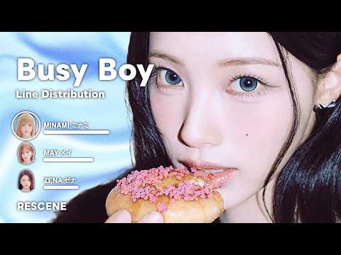 RESCENE 'Busy Boy' Line Distribution | LINEGO
