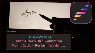 Bird Animation Cheat: Hand-Drawn Bird Animation in Dreams Flying Cycle + Perform Workflow