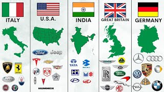 Car Brands By Country Comparison | From Different Countries Cars