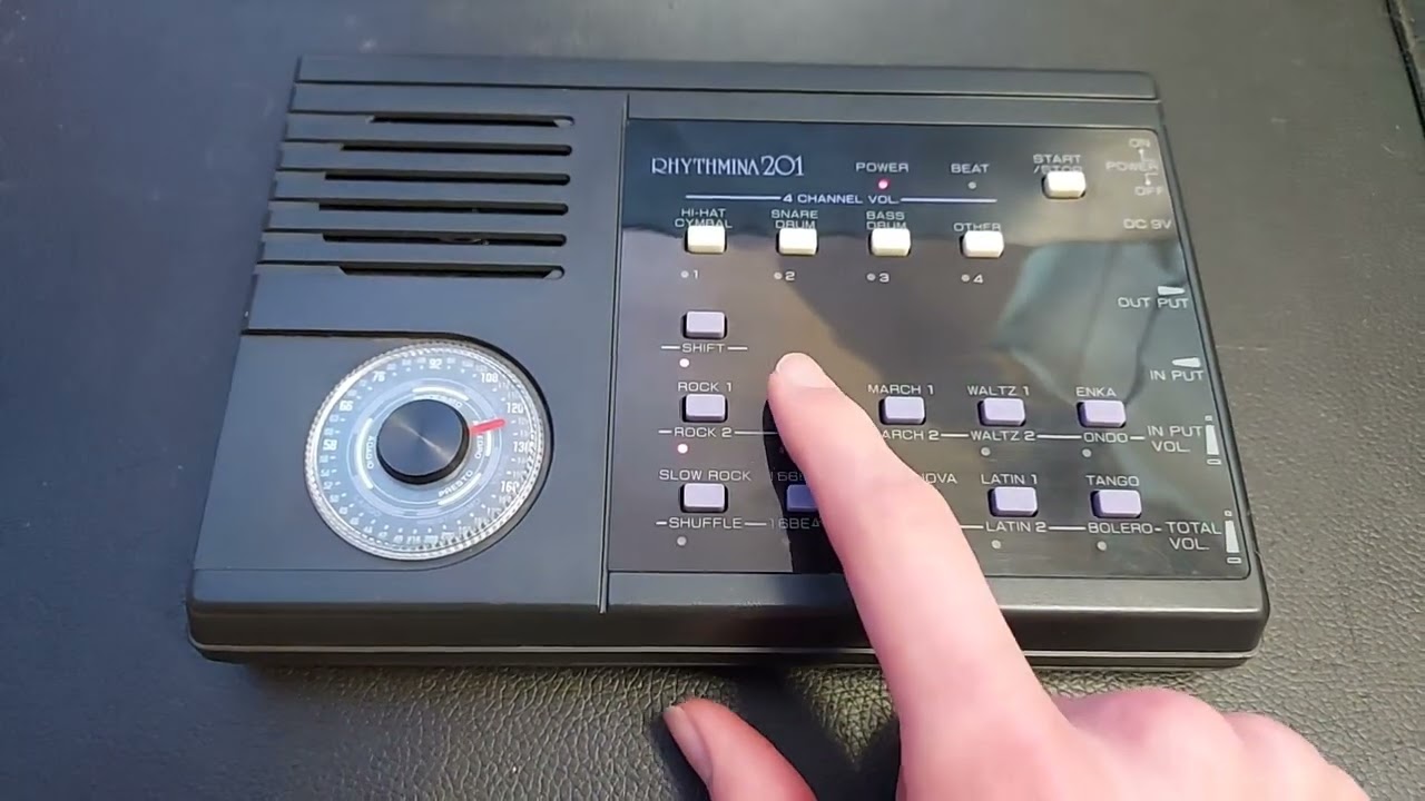 RIMAN RADIANSOME™1003点セット最新バージョン日本未発売 ZEN-ON Rhythmina 201 digital drum machine preset demo - YouTube