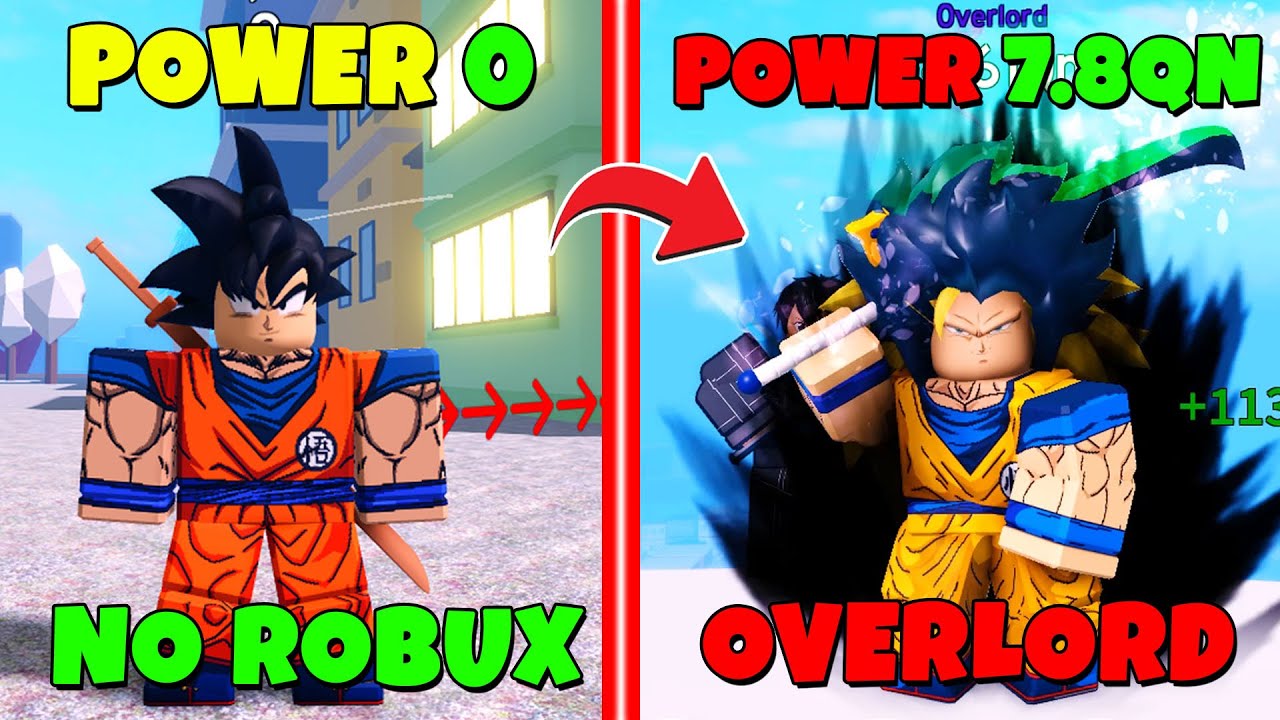 Went from Noob to Pro as Son Goku in Anime Fighting Simulator: Endless | NO ROBUX | Episode 1