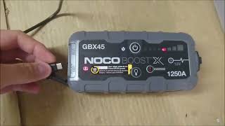NOCO Boost X GBX45 - Fails To Charge