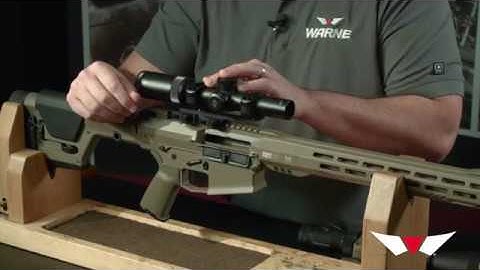 Warne QD XSKEL Mount for MSRs like the #ar15 #ar10 for #3gun #competitionshooting
