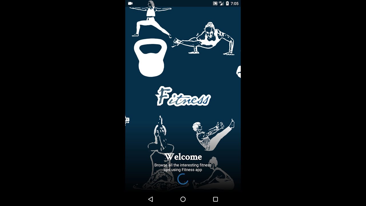 Android Fitness App with WordPress Theme