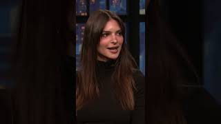 Emily Ratajkowski is a big supporter of #SethMeyers’ “bitch era.” @emrata