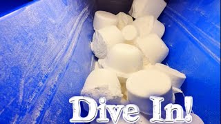 ASMR | Pure White Baking Soda Crush | Light & Fluffy | Dive In!