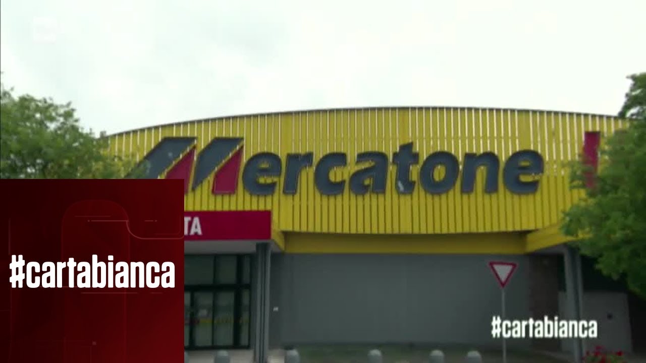 Mercatone Uno: chiusura improvvisa - #cartabianca 28/05/2019
