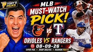 Baltimore Orioles vs Texas Rangers Pick 26 MLB Pick Prediction