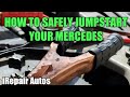 How To Jump Start/Charge Mercedes  Vehicles