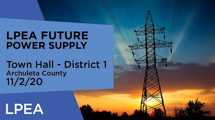 2020 Town Hall Meetings District 1 - Archuleta County
