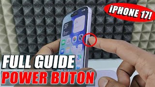 how to use side button on iphone 17/17 pro max? Wealth