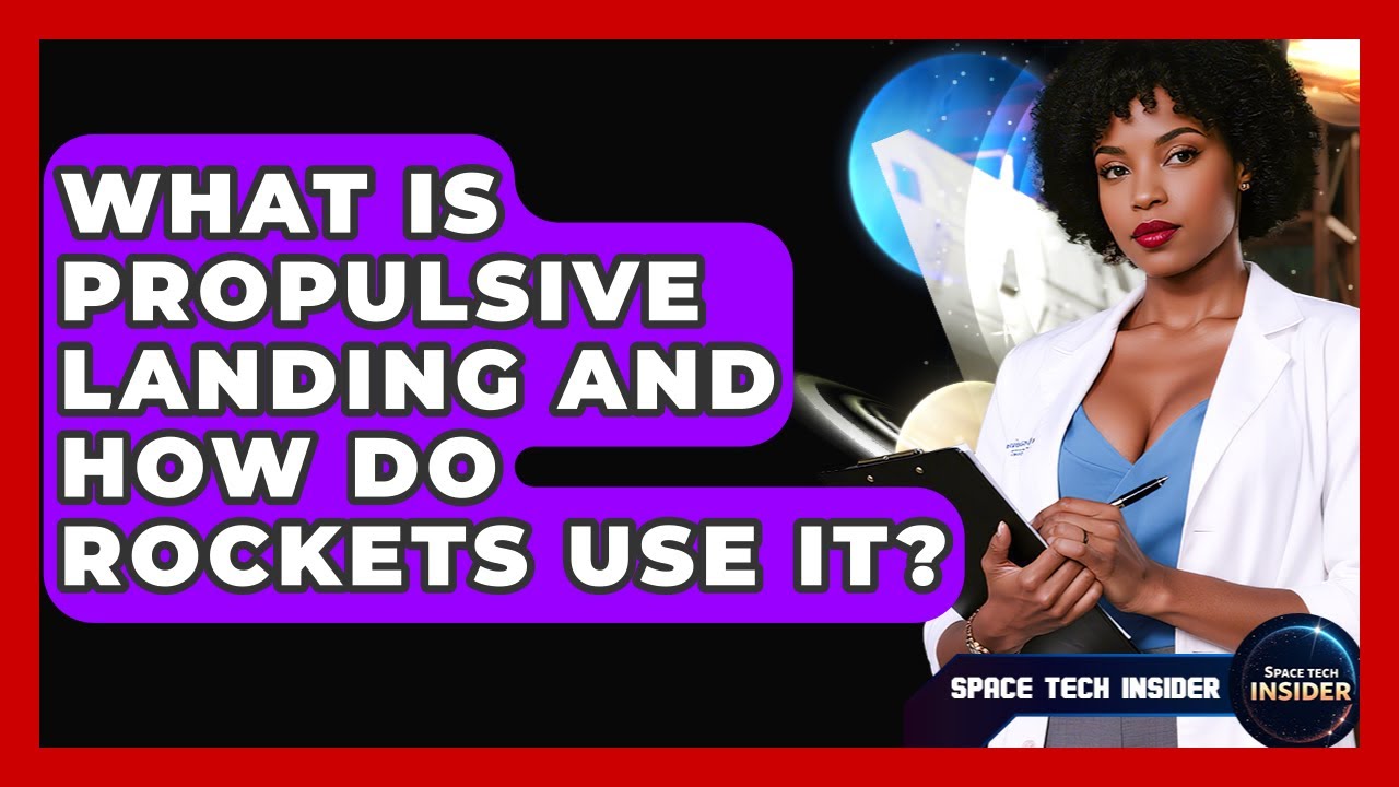 What Is Propulsive Landing And How Do Rockets Use It? - Space Tech Insider