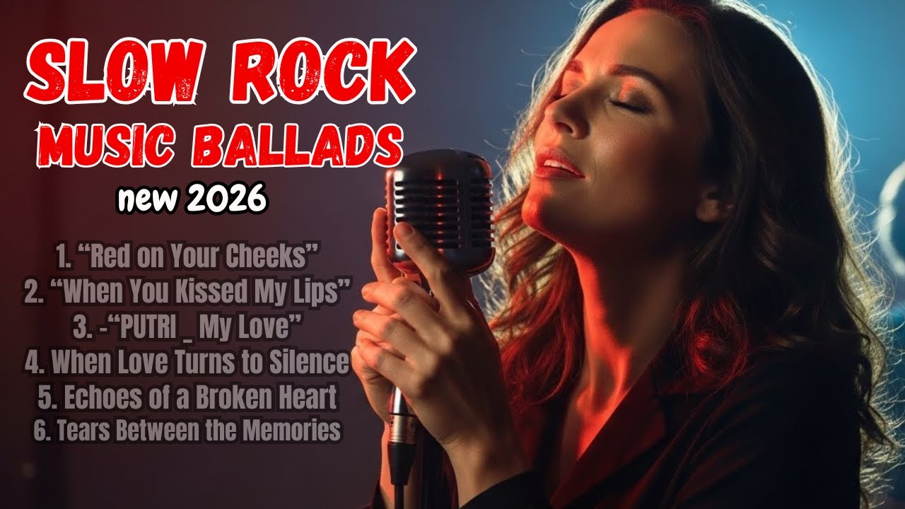 💖 slow rock relax playlist | romantic rock ballads 80s 90s