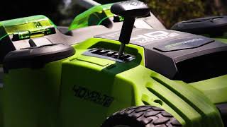 Greenworks 40V Twin Blade Electric Mower - Review & Test (Model: 25302)