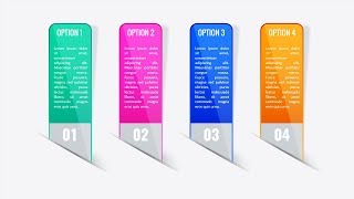 4 Options infographic slide in PowerPoint
