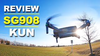 Beginner Budget Friendly Drone - SG908 KUN Drone with 3 axis Camera Gimbal