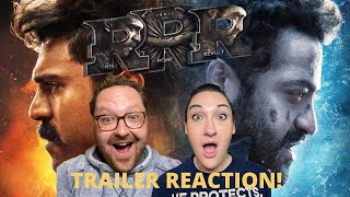 RRR TRAILER (2022) FIRST TIME WATCHING / REACTION