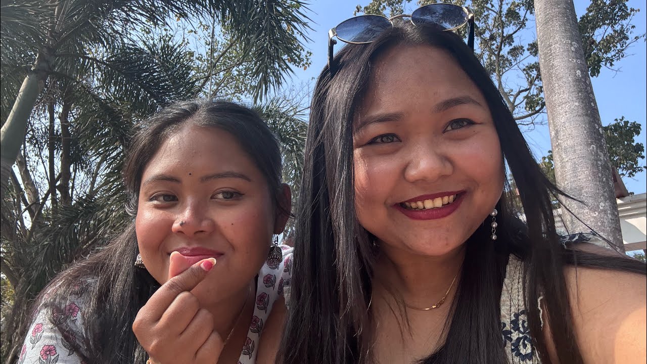 Visiting ujayanta palace and exploring local food with my childhood bestie❤️😍🧿🕊️|| fun time||