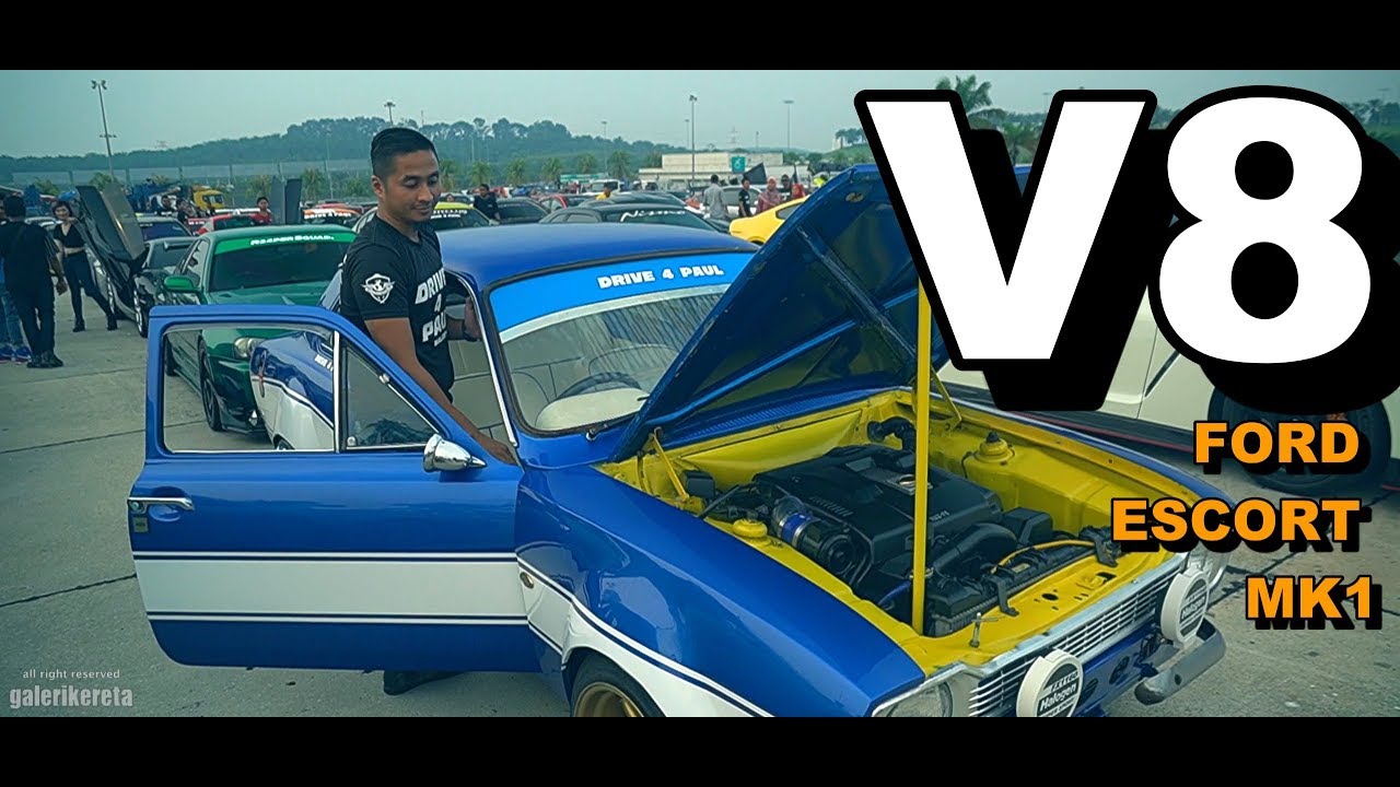 V8 FORD ESCORT MK1 | JDM + CONTI = PADU